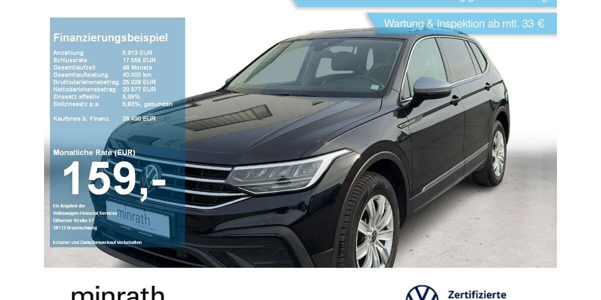 VW Tiguan Allspace 86.287 km 26.240 &euro; Duisburg-Rheinhausen 47226