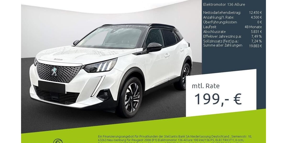 Peugeot 2008 60.514 km 16.950 &euro; Bocholt 46395