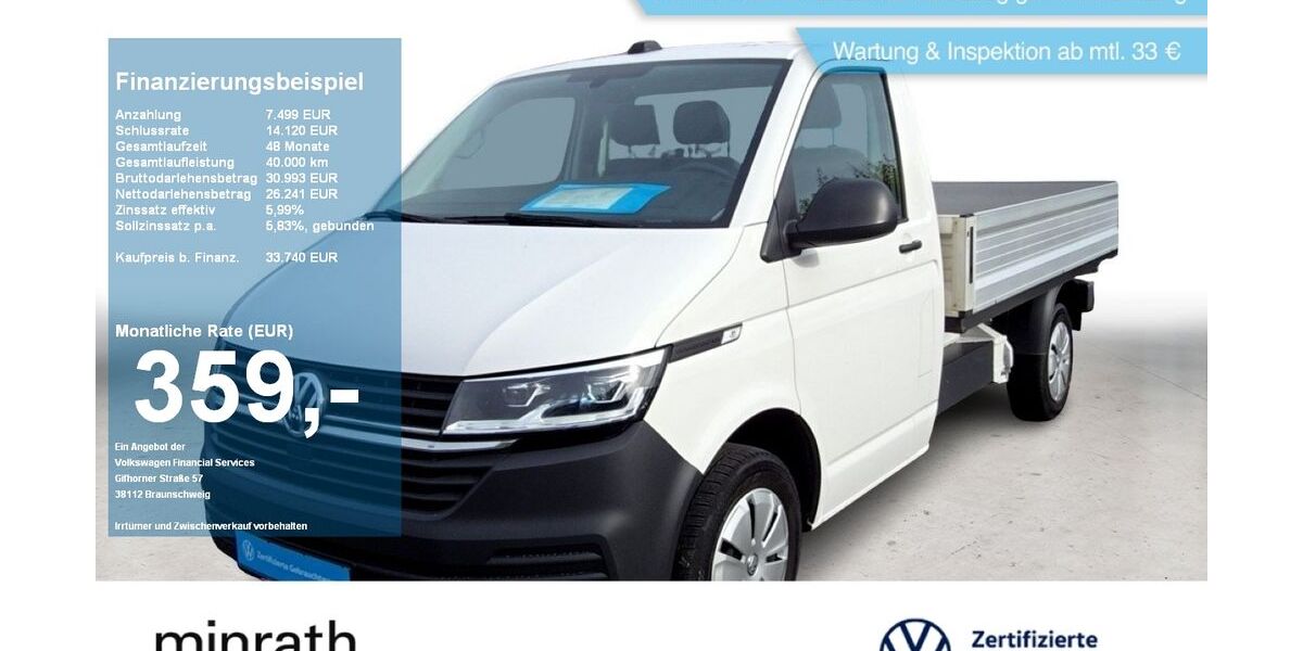 VW T6 Transporter 62.214 km 33.440 &euro; Geldern 47608