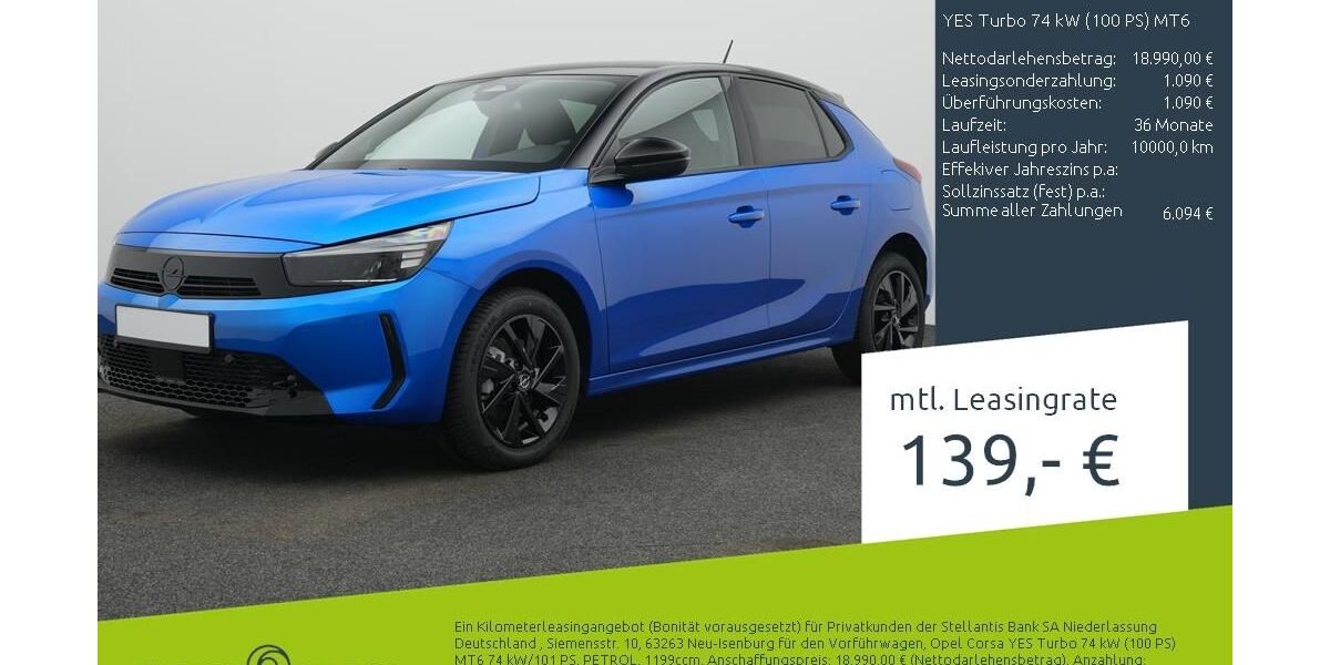 Opel Corsa 5.001 km 17.870 &euro; Bocholt 46395