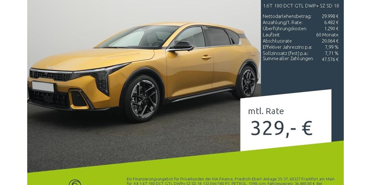 Kia K4 3.900 km 35.980 &euro; Borken 46325