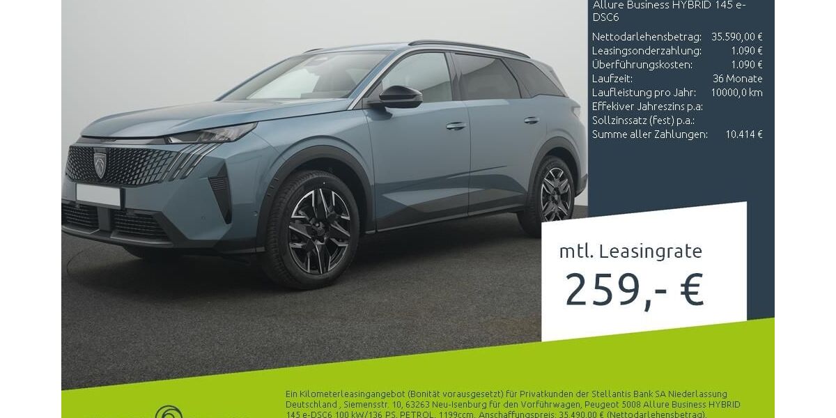 Peugeot 5008 1.500 km 38.870 &euro; Bocholt 46395