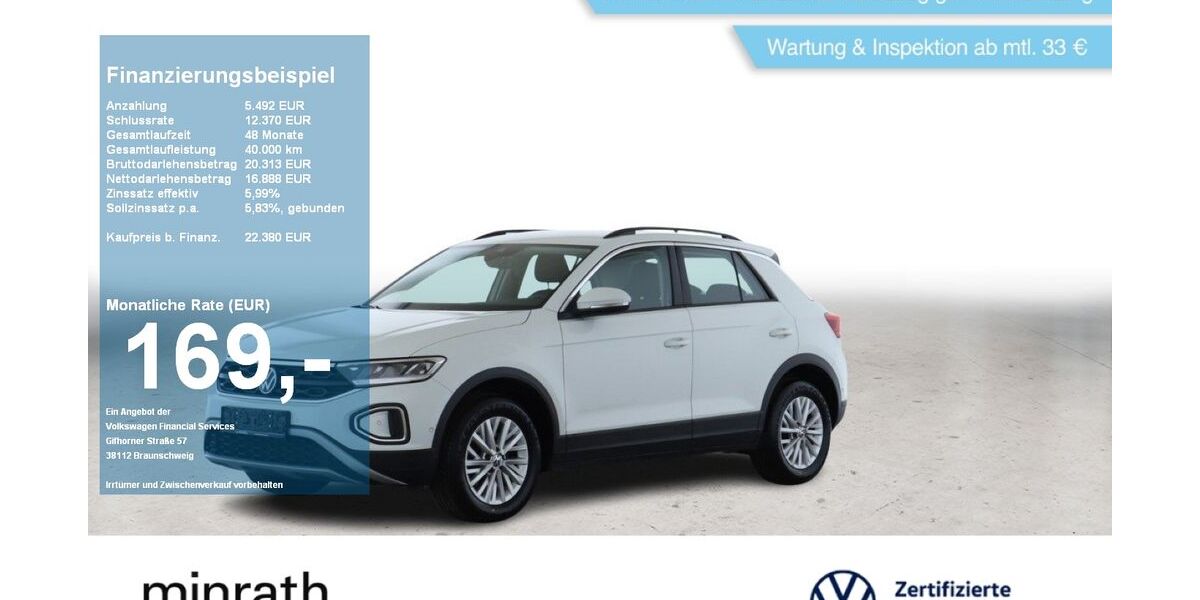 VW T-Roc 87.736 km 22.130 &euro; Moers 47441