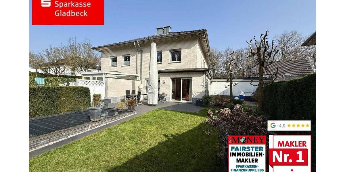 Doppelhaushälfte Gladbeck Rentfort-Nord - 4 Zimmer, 153 m&sup2;, 585.000&euro; | Angebot:26053442