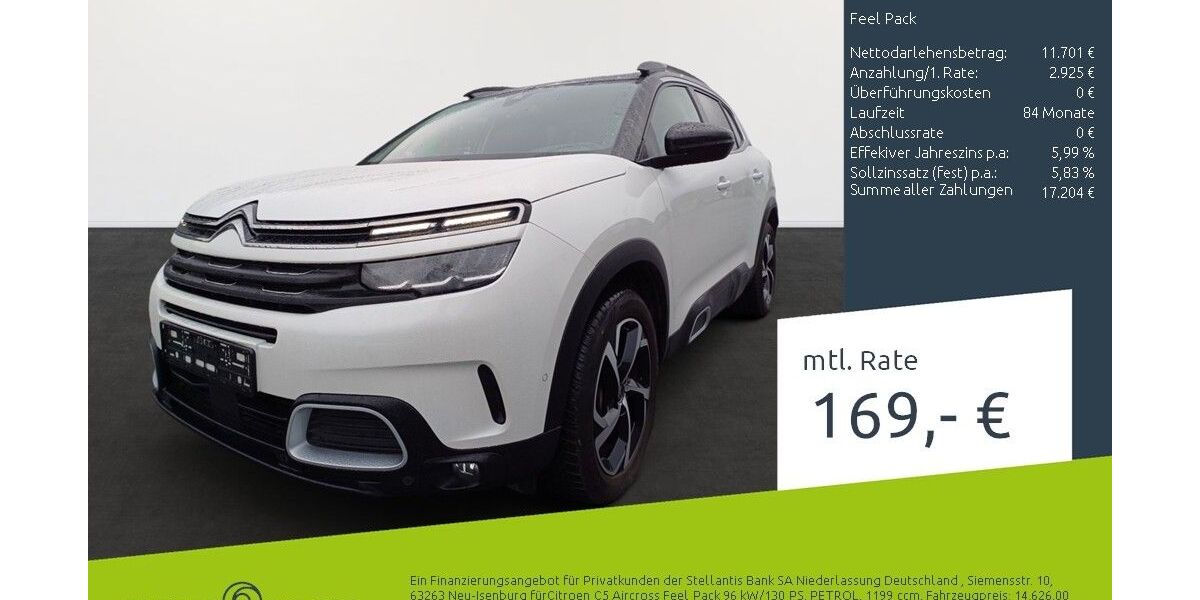 Citroen C5 Aircross 29.301 km 14.699 &euro; Borken 46325