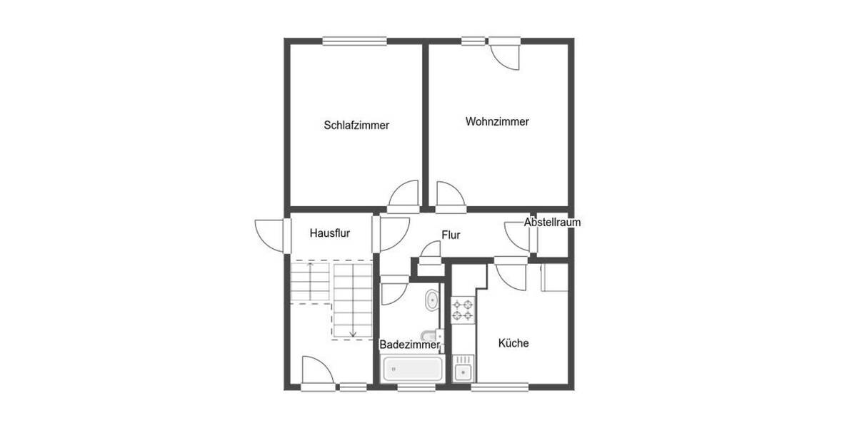 Einfamilienhaus Rheinberg Ossenberg - 2 Zimmer, 139.000&euro; | Angebot:25711773