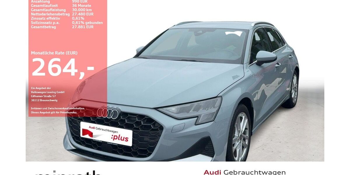 Audi A3 9.982 km 25.680 &euro; Moers-Hülsdonk 47441