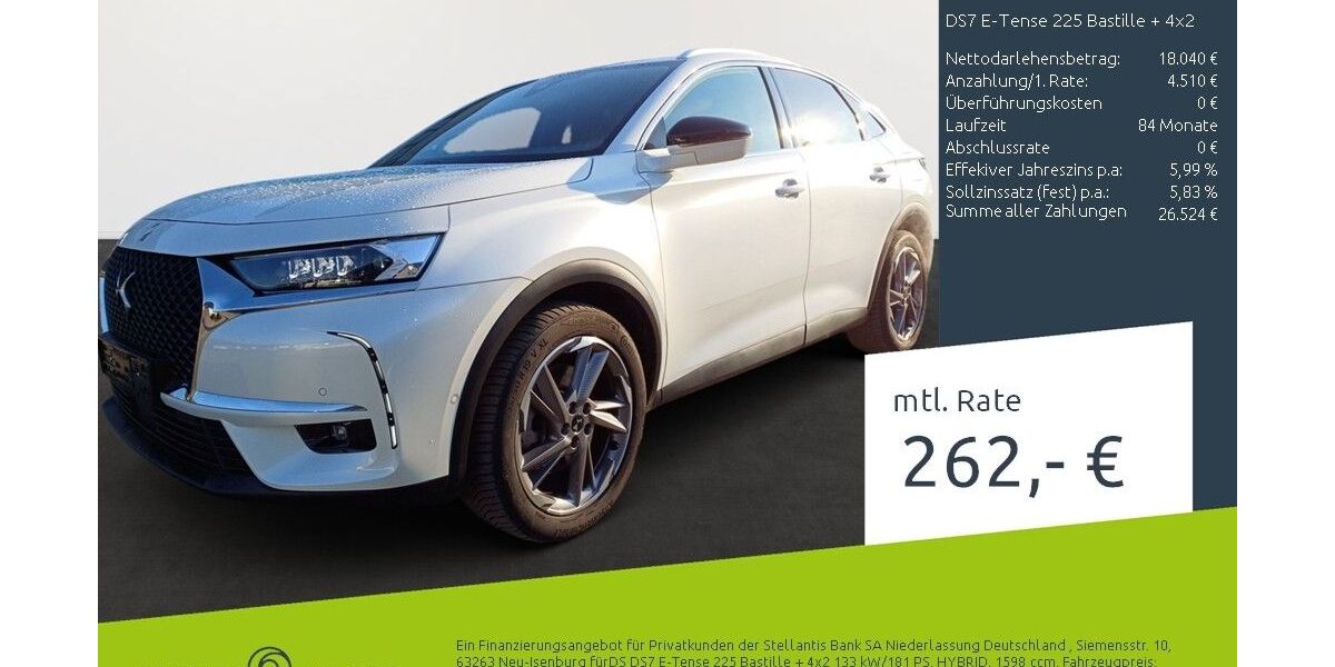 DS Automobiles DS7 (Crossback) 31.955 km 21.970 &euro; Borken 46325