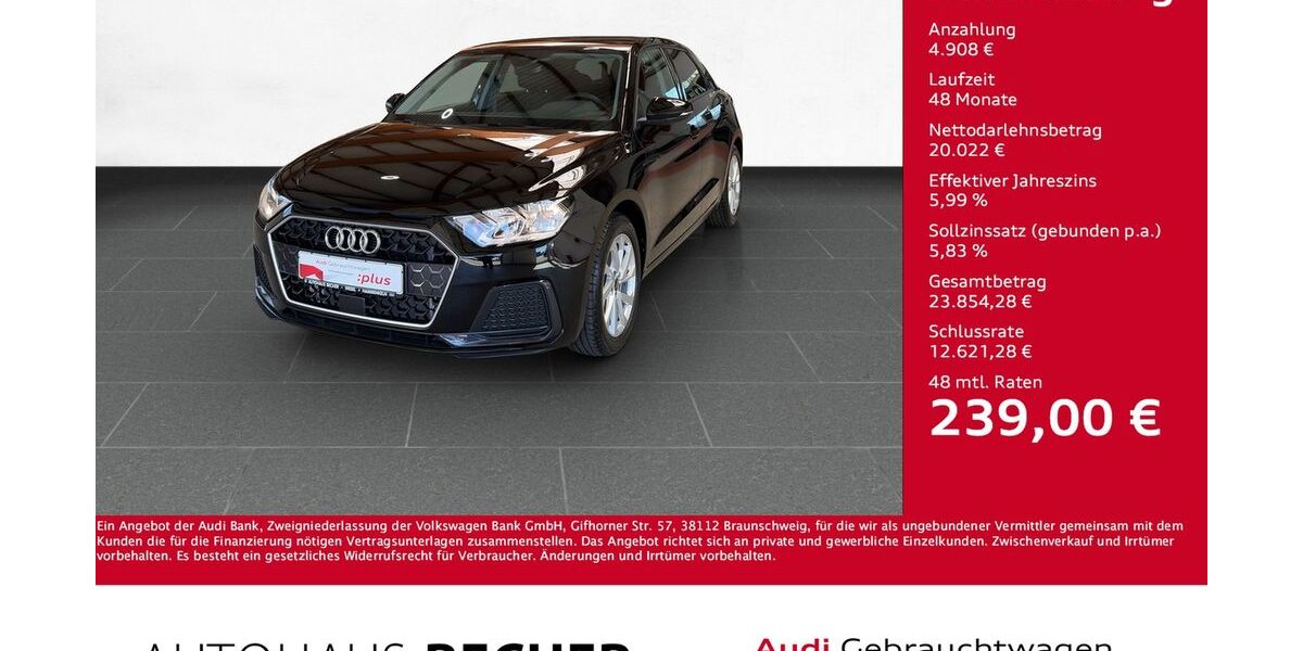 Audi A1 2.858 km 24.930 &euro; Wesel 46485