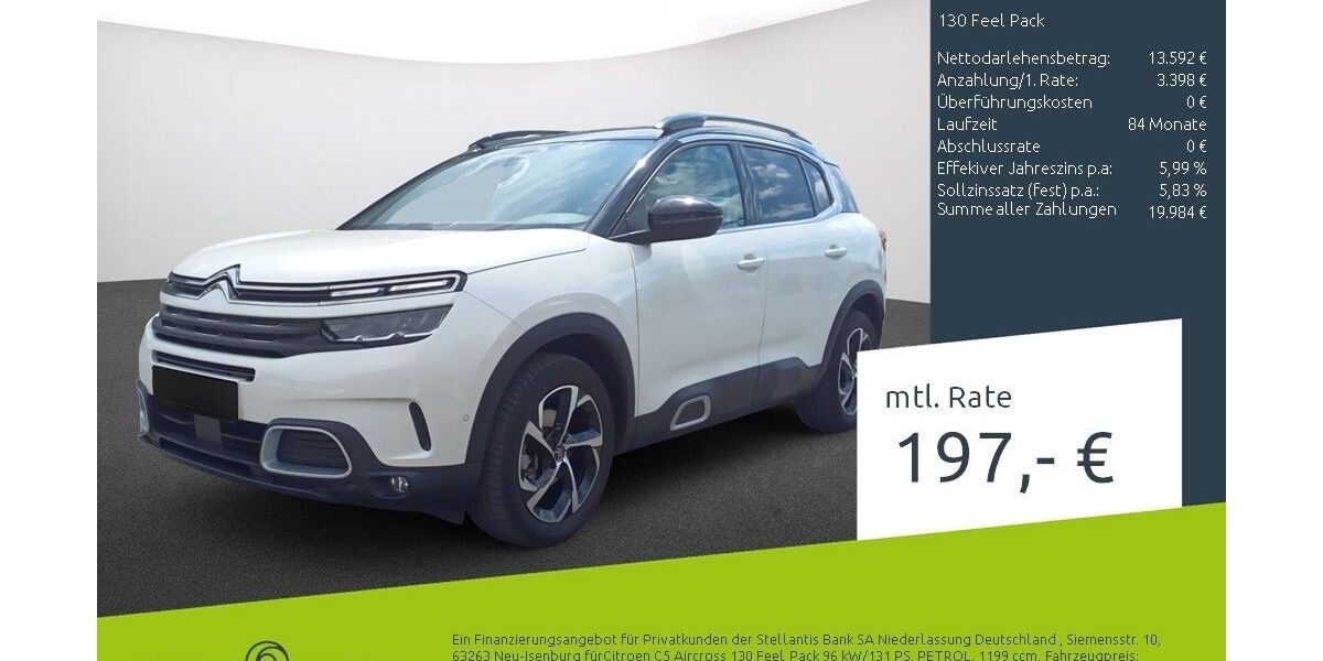 Citroen C5 Aircross 31.450 km 15.780 &euro; Bocholt 46395