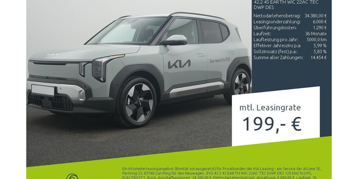 Kia EV2 2.900 km 34.380 &euro; Borken 46325