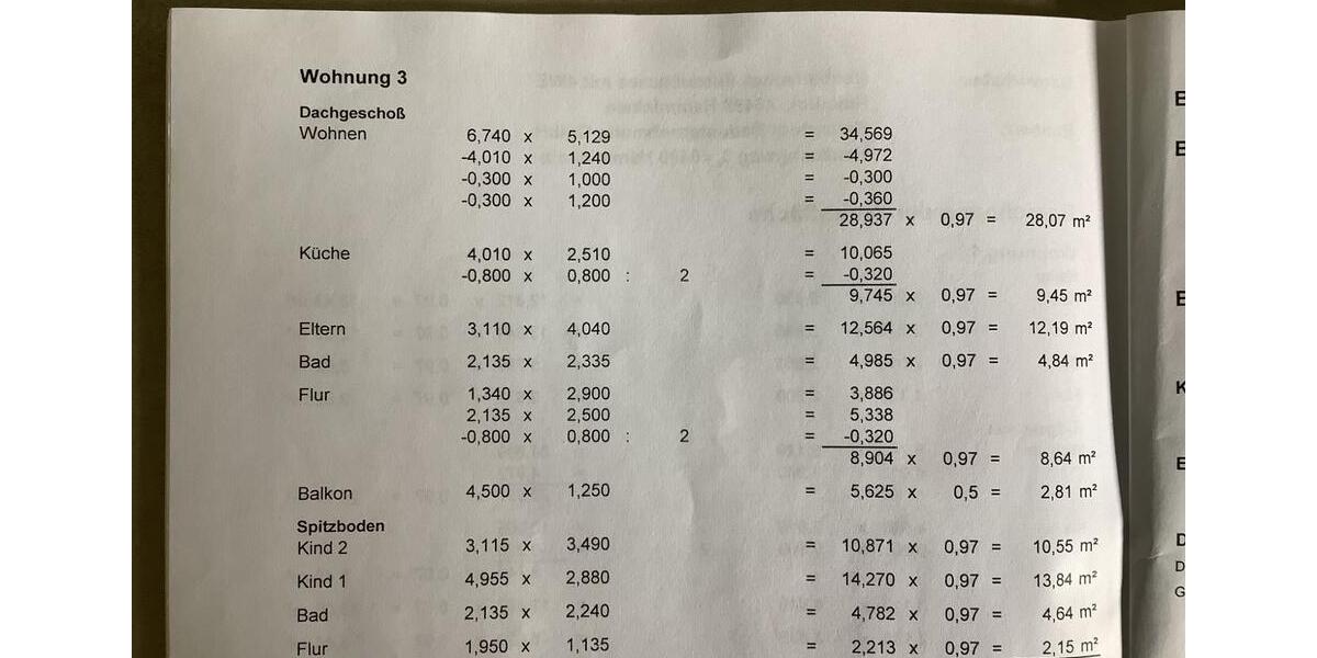 Etagenwohnung Hamminkeln - 3.5 Zimmer, 97 m&sup2;, 229.000&euro; | Angebot:26122116