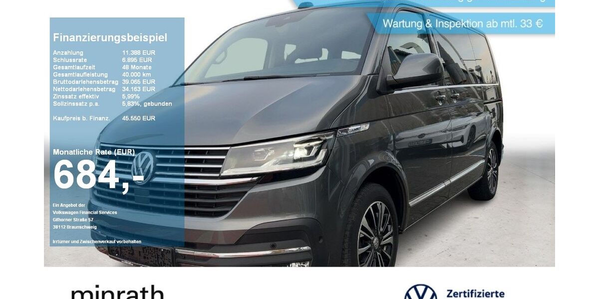 VW T6 Multivan 50.598 km 45.550 &euro; Moers 47441