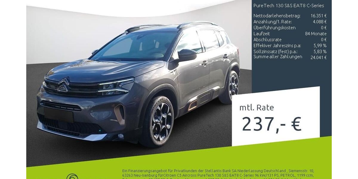 Citroen C5 Aircross 31.867 km 20.189 &euro; Borken 46325