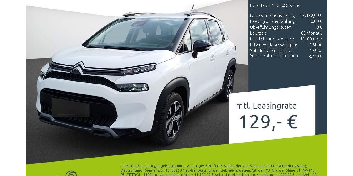Citroen C3 Aircross 15.286 km 15.239 &euro; Borken 46325