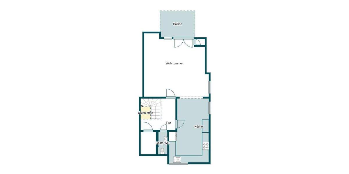 Einfamilienhaus Duisburg Bergheim - 2 Zimmer, 189.000&euro; | Angebot:25750361