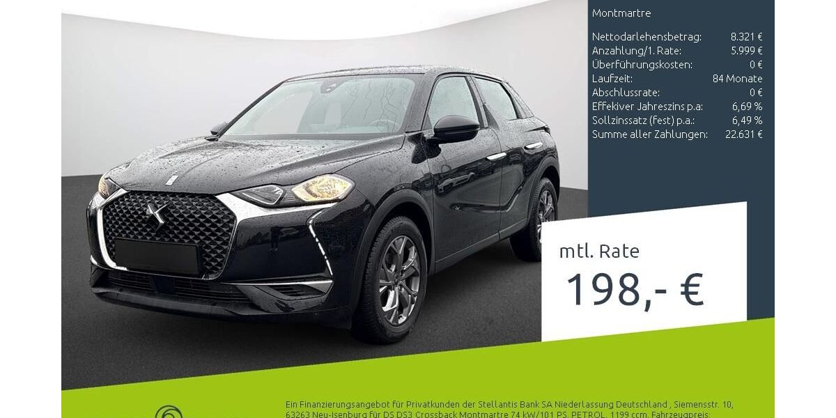 DS Automobiles DS3 Crossback 42.313 km 14.320 &euro; Borken 46325