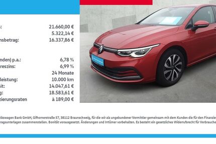 VW Golf 19.562 km 21.660 &euro; Borken 46325