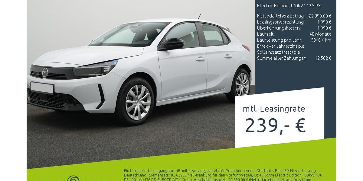 Opel Corsa 1.500 km 21.590 &euro; Borken 46325