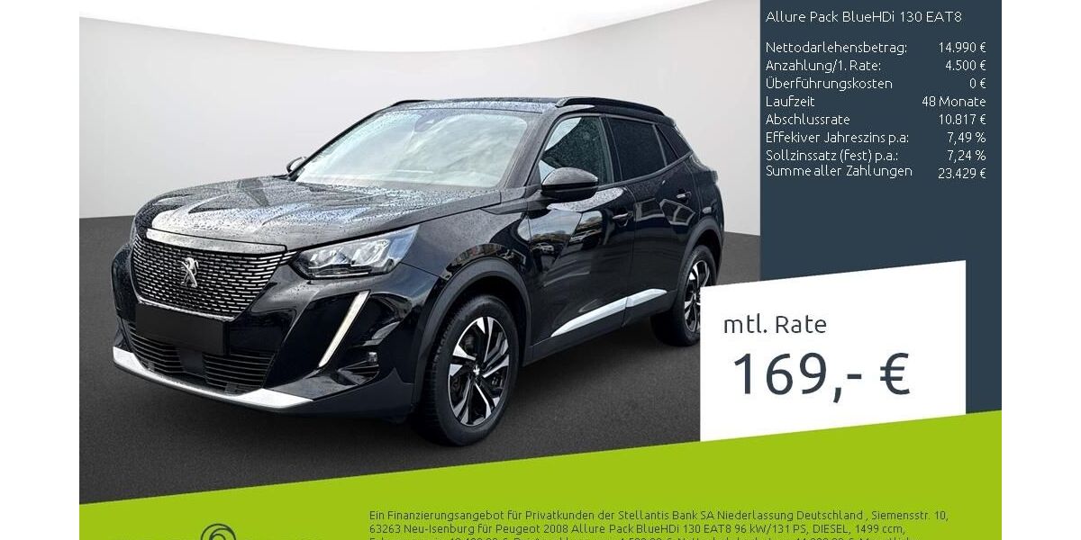 Peugeot 2008 89.859 km 19.490 &euro; Bocholt 46395