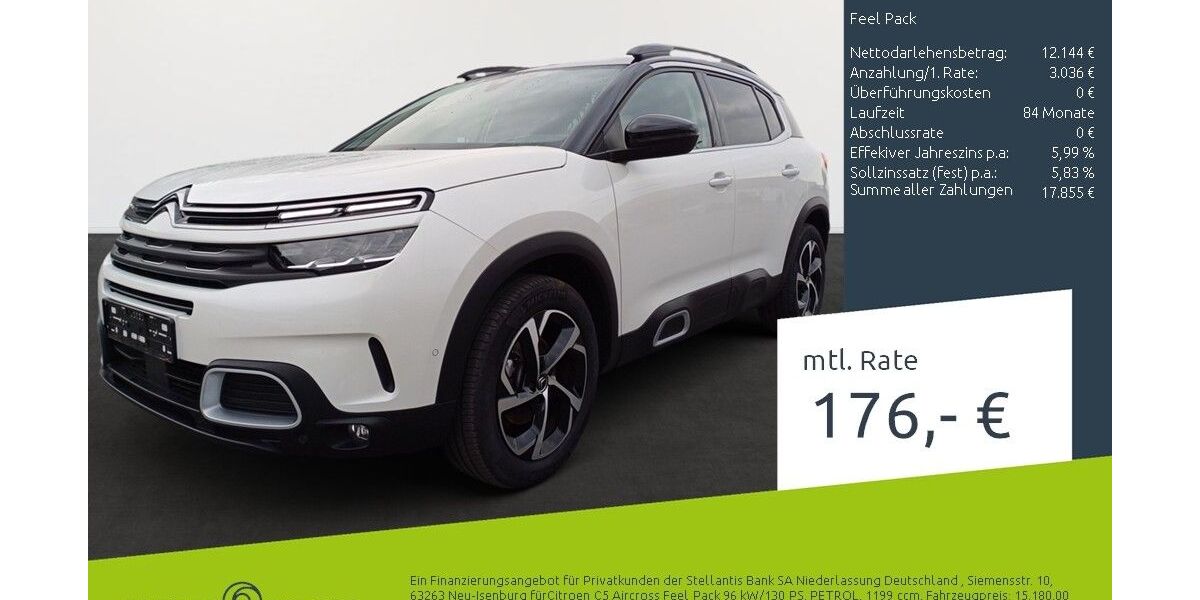 Citroen C5 Aircross 22.257 km 15.180 &euro; Borken 46325