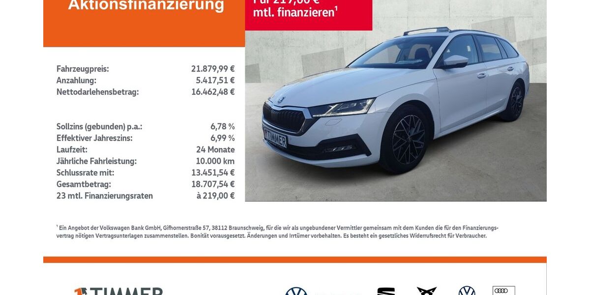 Skoda Octavia 83.436 km 21.880 &euro; Borken 46325