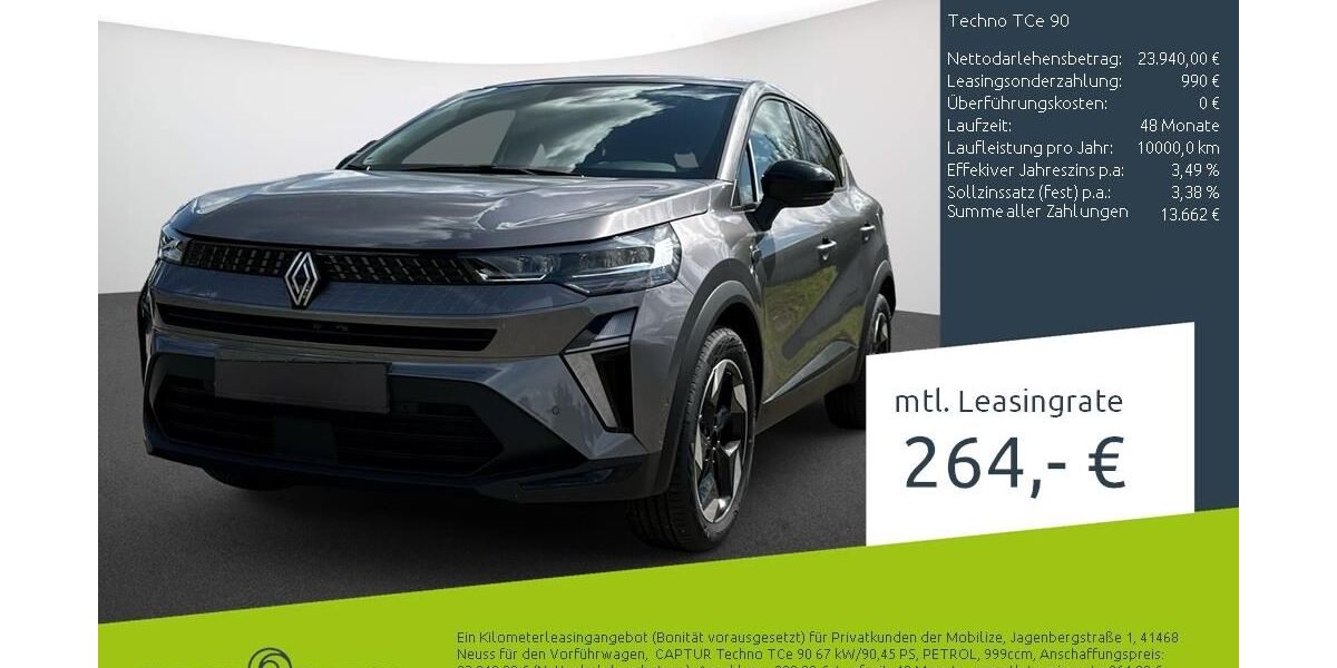 Renault Captur 2.500 km 23.290 &euro; Borken 46325