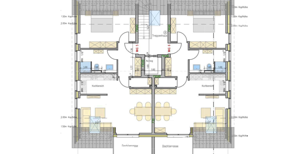 Dachgeschoßwohnung Rhede - 2 Zimmer, 65 m&sup2;, 910&euro; | Angebot:24492014