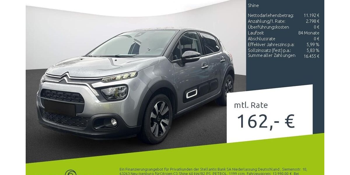 Citroen C3 18.839 km 13.990 &euro; Bocholt 46395