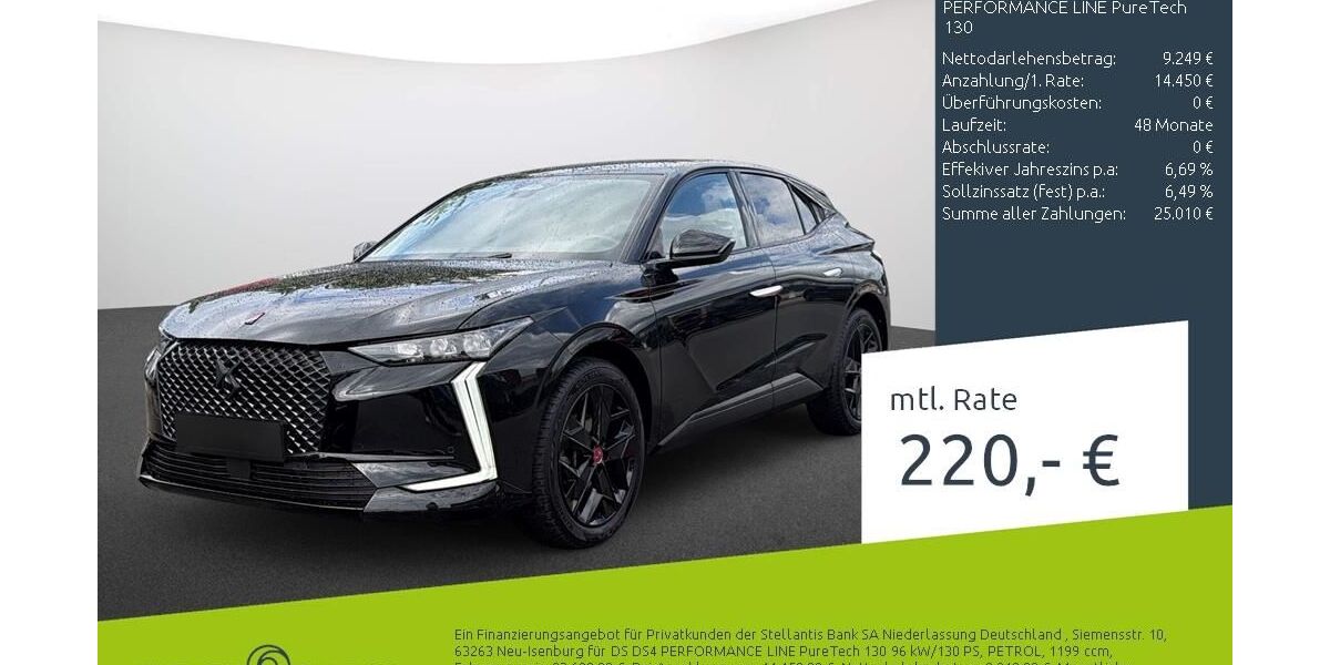 DS Automobiles DS4 35.290 km 23.699 &euro; Borken 46325