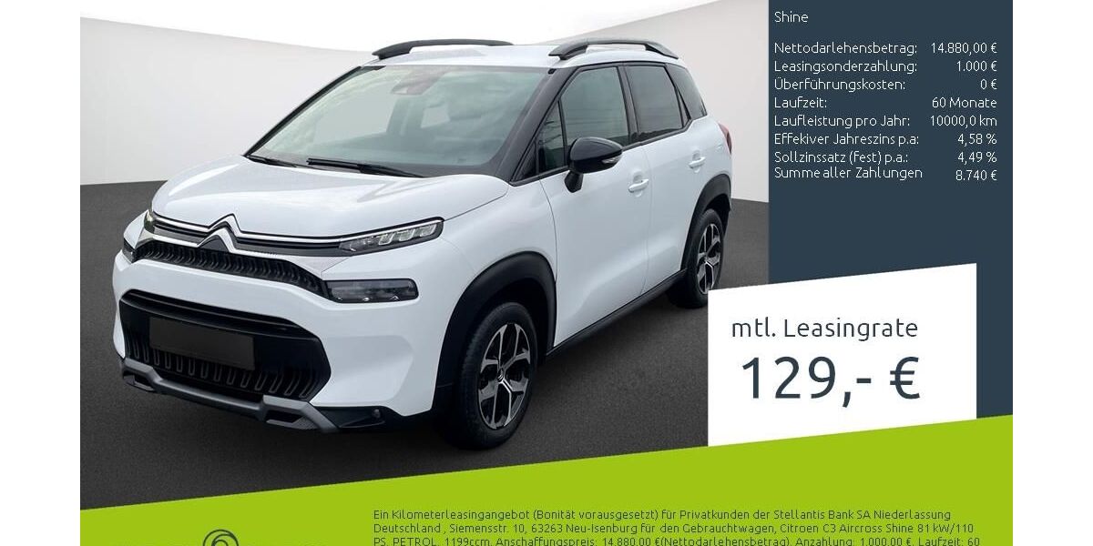 Citroen C3 Aircross 16.872 km 15.239 &euro; Borken 46325