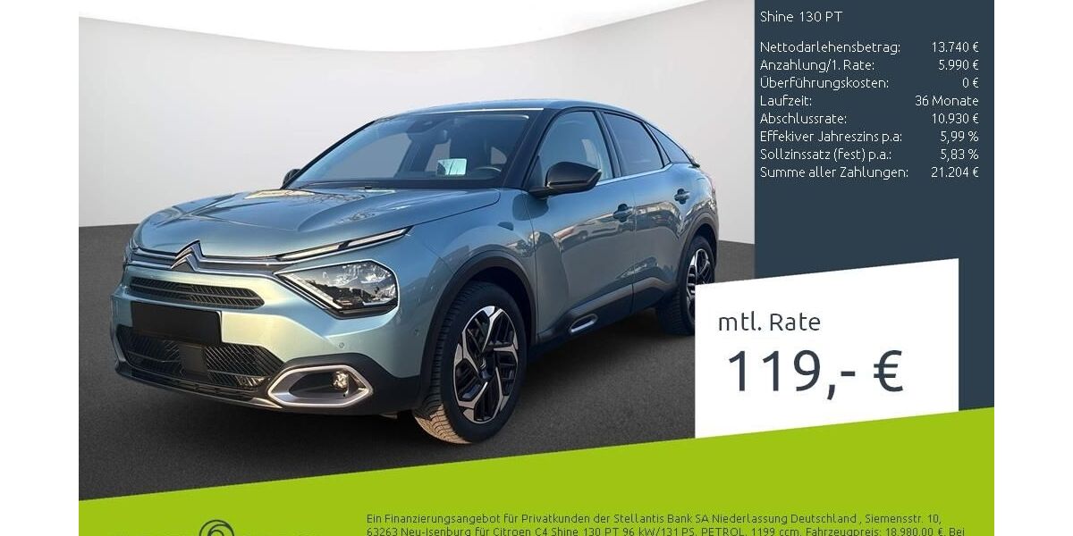 Citroen C4 41.301 km 18.899 &euro; Borken 46325