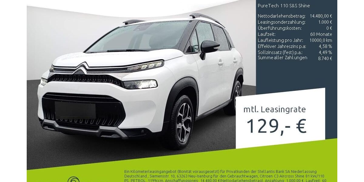 Citroen C3 Aircross 22.412 km 15.230 &euro; Borken 46325