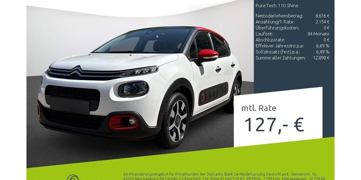 Citroen C3 27.614 km 10.400 &euro; Bocholt 46395