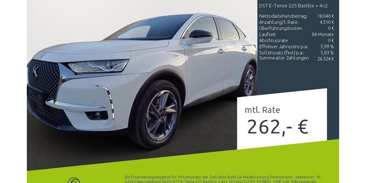 DS Automobiles DS7 (Crossback) 29.806 km 22.319 &euro; Borken 46325
