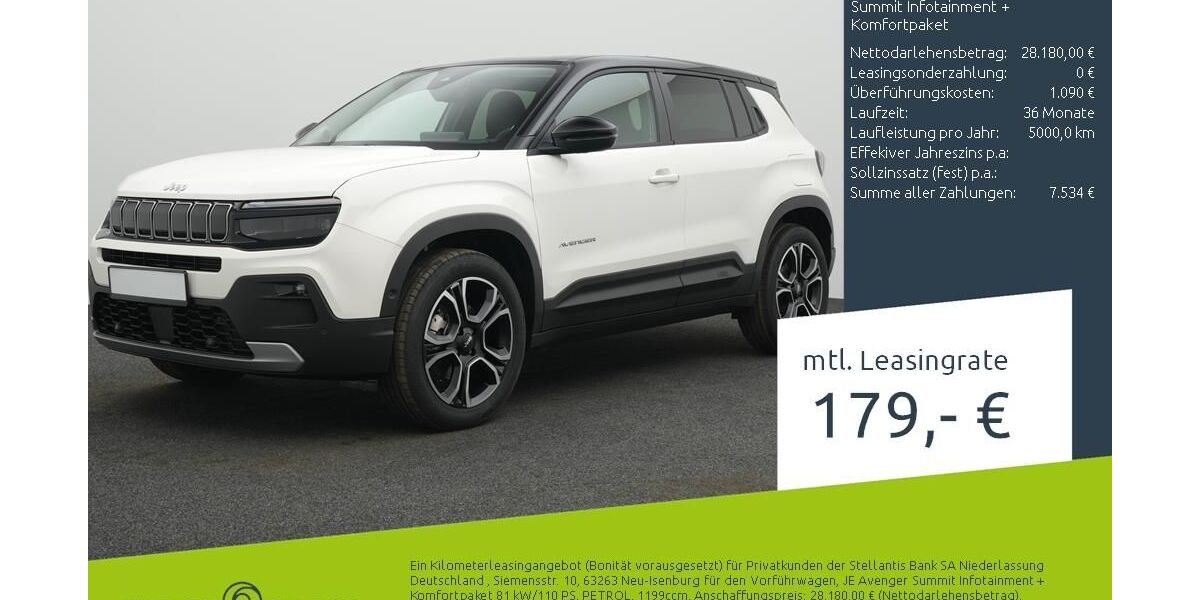 Jeep Avenger 4.500 km 25.980 &euro; Borken 46325