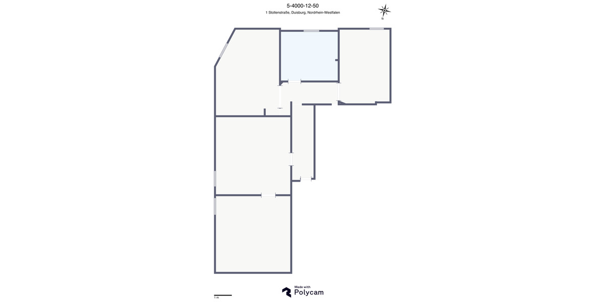Etagenwohnung Duisburg Hamborn - 3 Zimmer, 76 m&sup2;, 560&euro; | Angebot:24687377