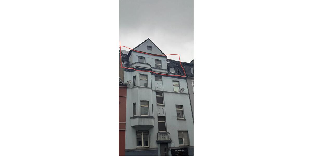 Dachgeschoßwohnung Duisburg Duisburg-Mitte - 4 Zimmer, 75 m&sup2;, 150.000&euro; | Angebot:26565981