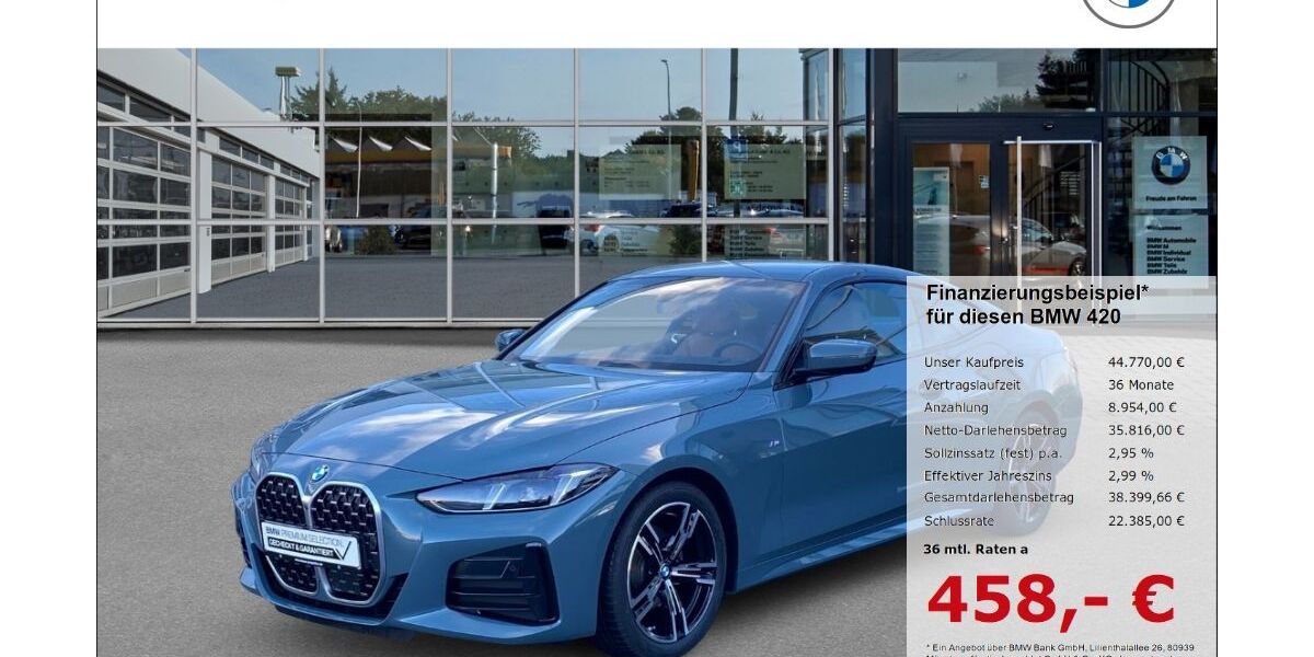 BMW 420 2.944 km 44.770 &euro; Borken 46325