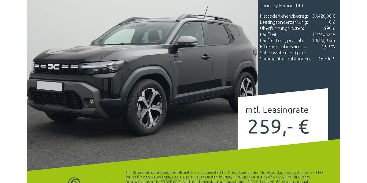 Dacia Duster 1.500 km 25.630 &euro; Borken 46325