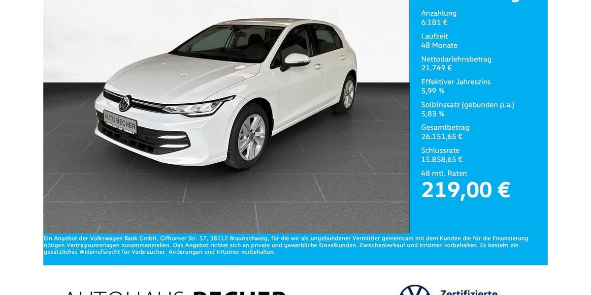 VW Golf 4.000 km 26.960 &euro; Wesel 46485