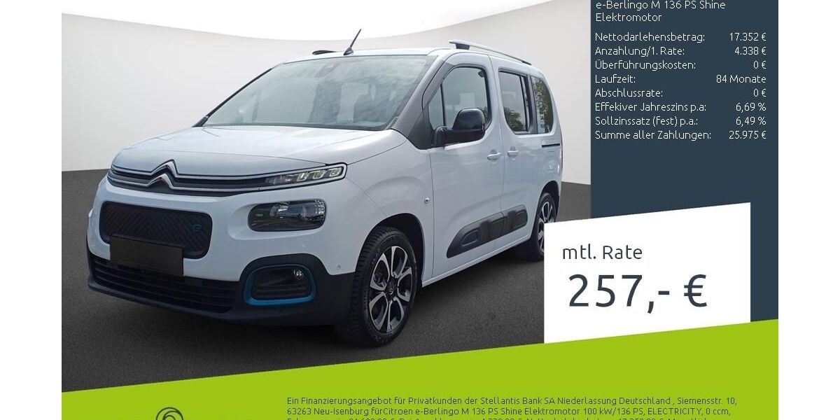 Citroen Berlingo 16.693 km 21.690 &euro; Bocholt 46395